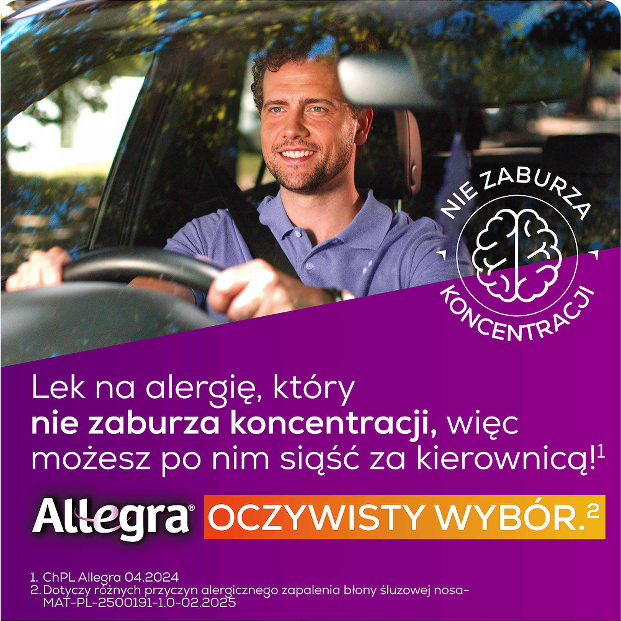 Allegra, 120 mg, tabletki powlekane, 2 x 20 sztuk