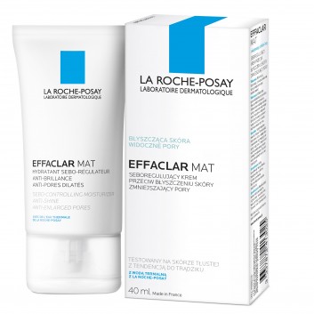 La Roche Posay Effaclar Mat krem nawilżający przeciw błyszczeniu skóry 40 ml