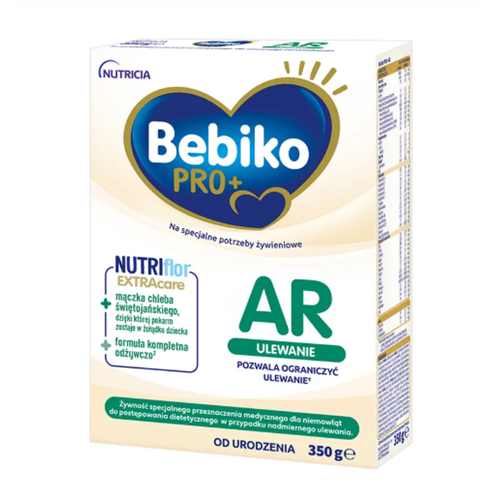 Bebiko Pro+ AR, mleko początkowe przeciw ulewaniom, 350 g zdjęcie