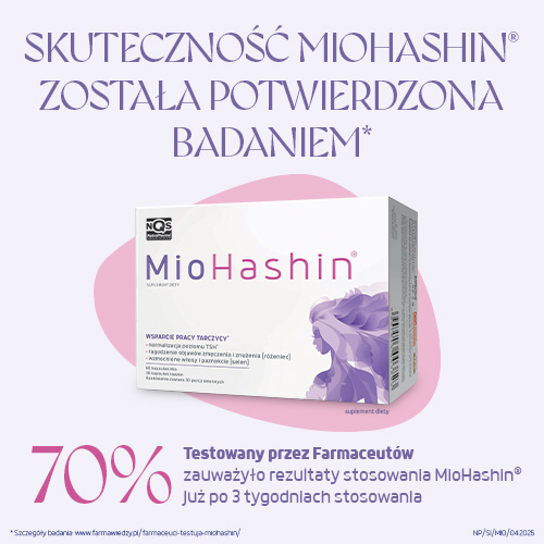 MioHashin, 60 kapsułek Mio + 30 kapsułek Hashin