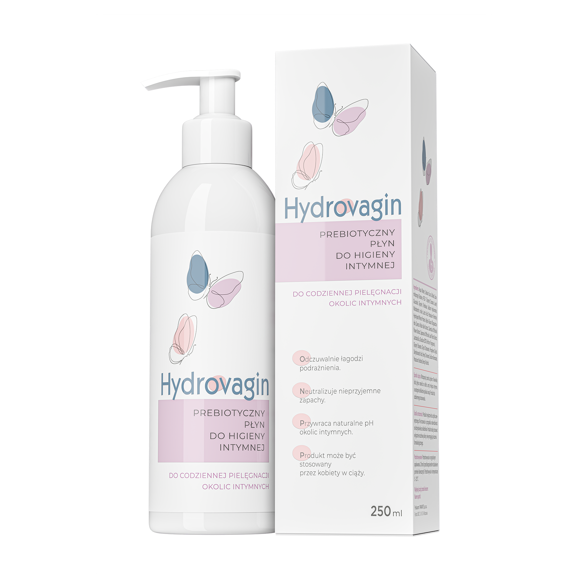 Hydrovagin prebiotyczny płyn do higieny intymnej, 250 ml