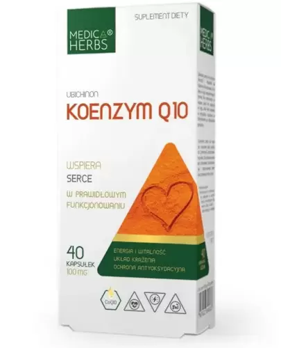 Medica Herbs Koenzym Q10 40 kapsułek zdjęcie