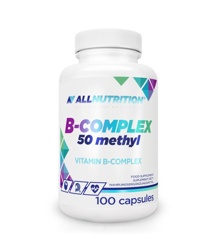 Allnutrition B-Complex 50 Methyl, kapsułki, 100 sztuk zdjęcie