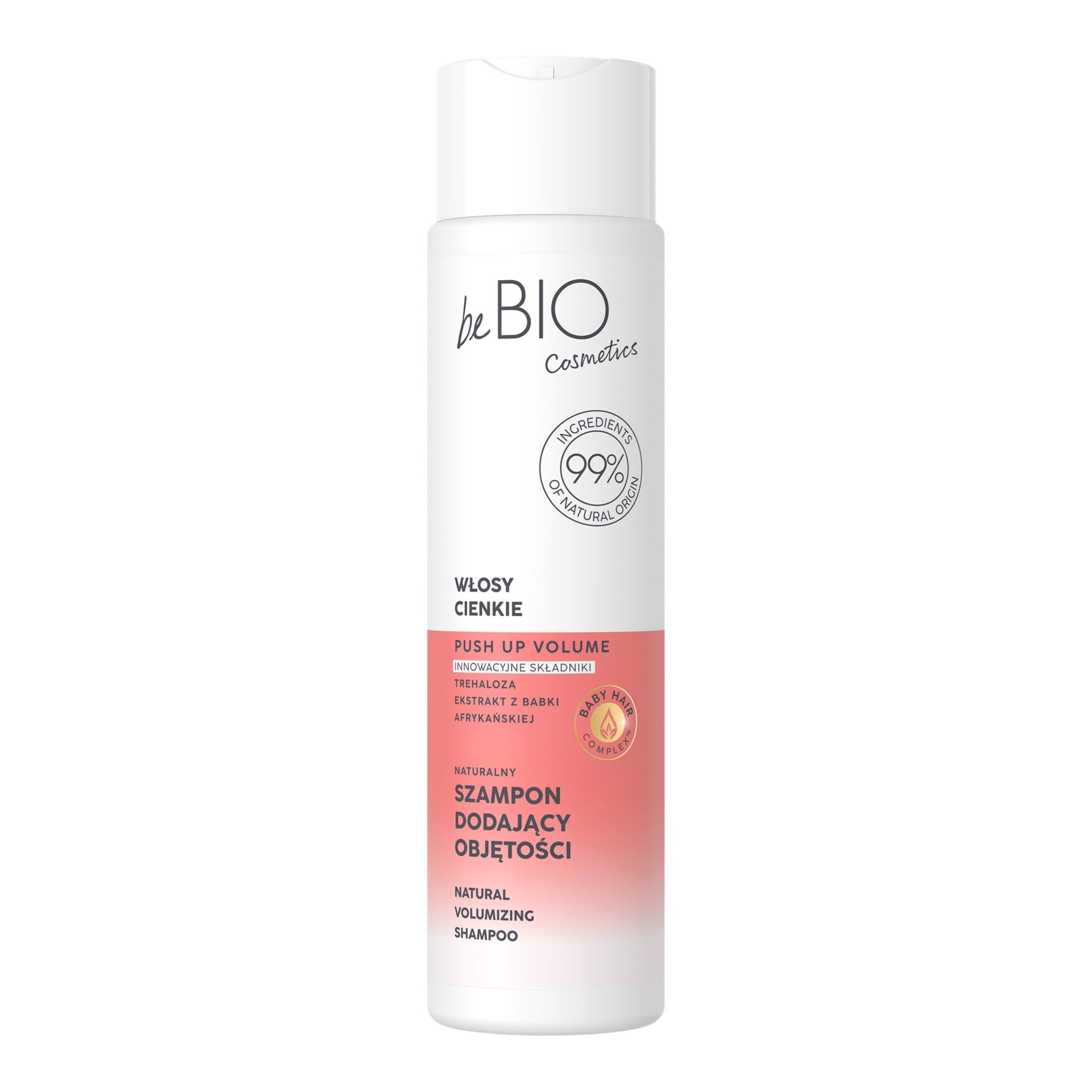 Be Bio Baby Hair Complex Szampon do mycia włosów dodający objętości do włosów cienkich 300 ml zdjęcie