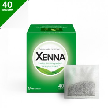 Xenna Fix 0,9-1,1g na zaparcia 40 saszetek