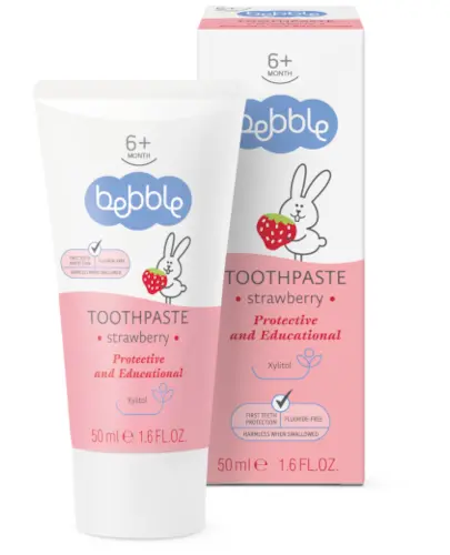 Bebble Pasta do zębów truskawka 50 ml zdjęcie