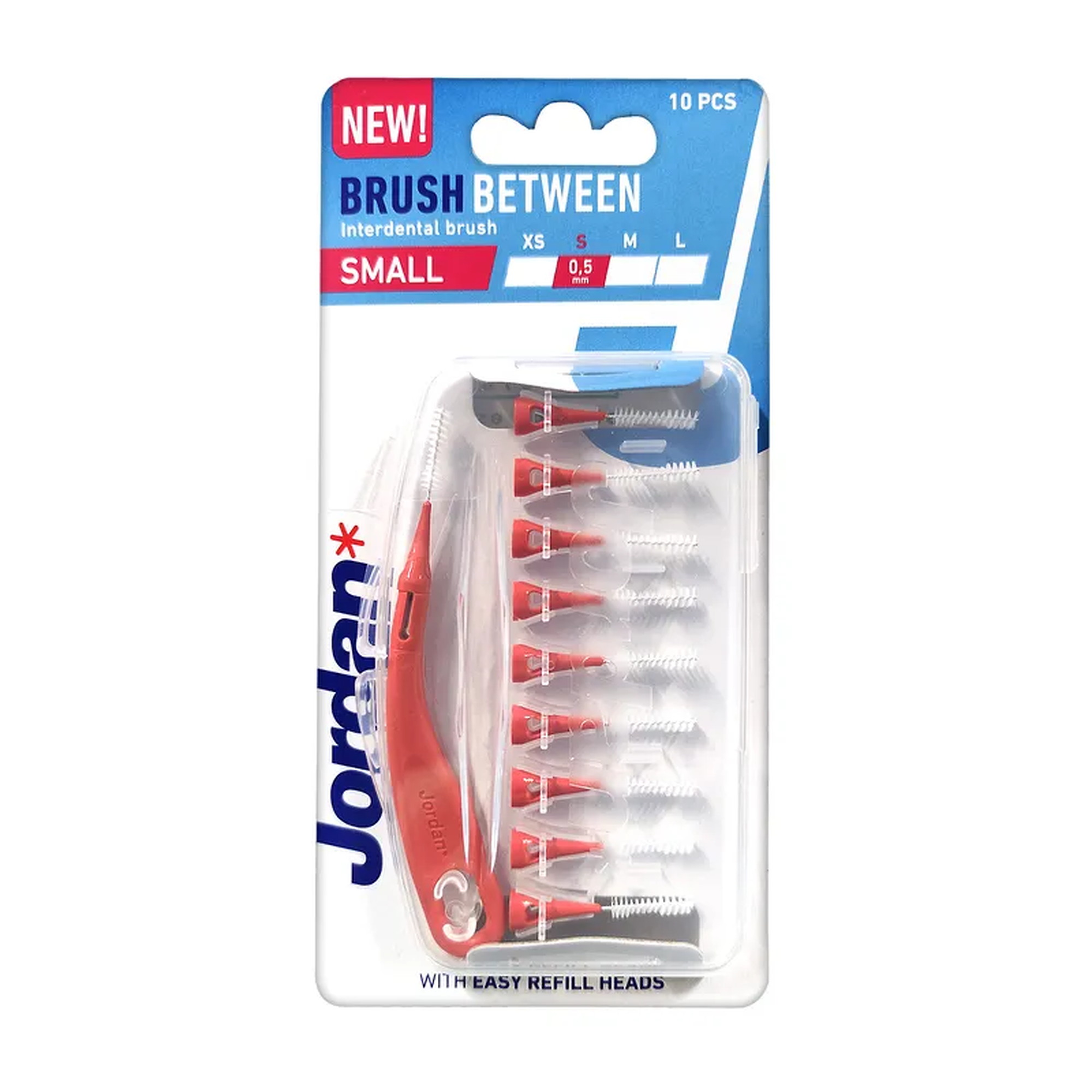 Jordan Brush Between S szczoteczka międzyzębowa, 10 sztuk