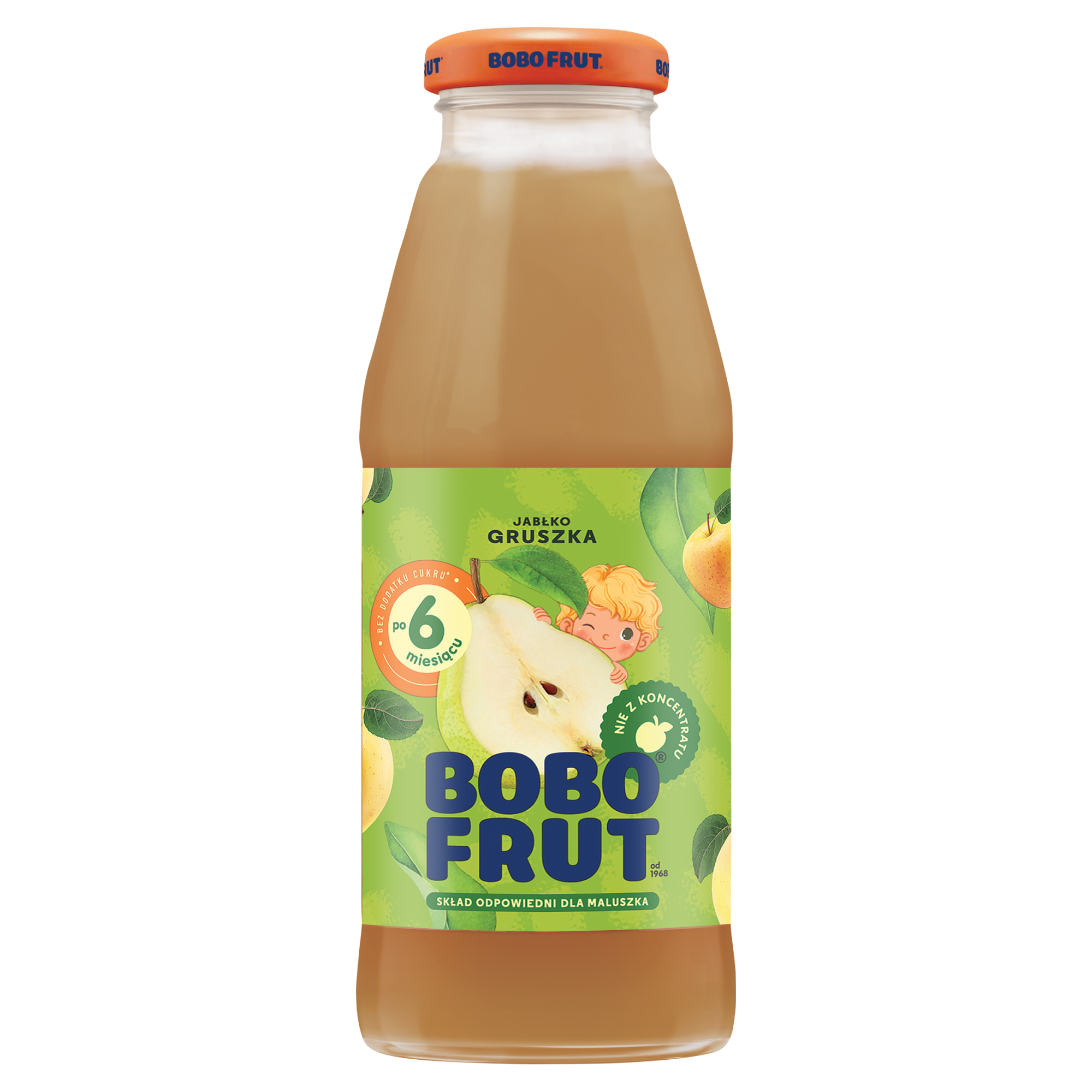 Bobo Frut Nektar jabłko gruszka po 6 miesiącu, 300 ml zdjęcie