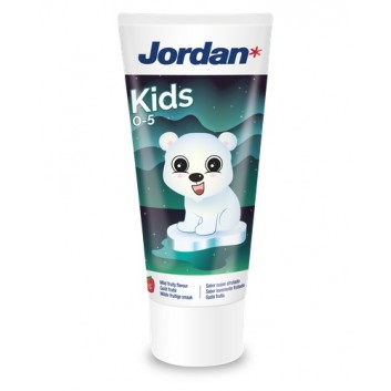 Jordan Kids pasta do zębów  dla dzieci 0-5 lat, 50 ml 