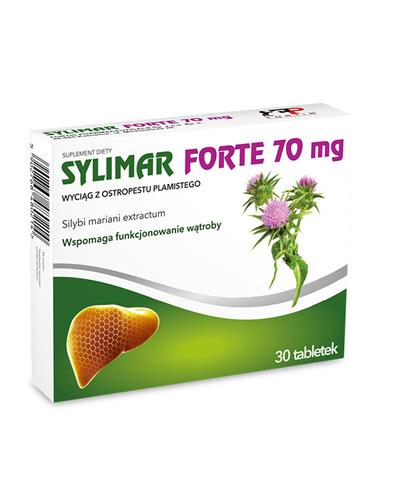 Sylimar forte 70 mg - 30 tabl. - Na wątrobę - cena, opinie, wskazania zdjęcie
