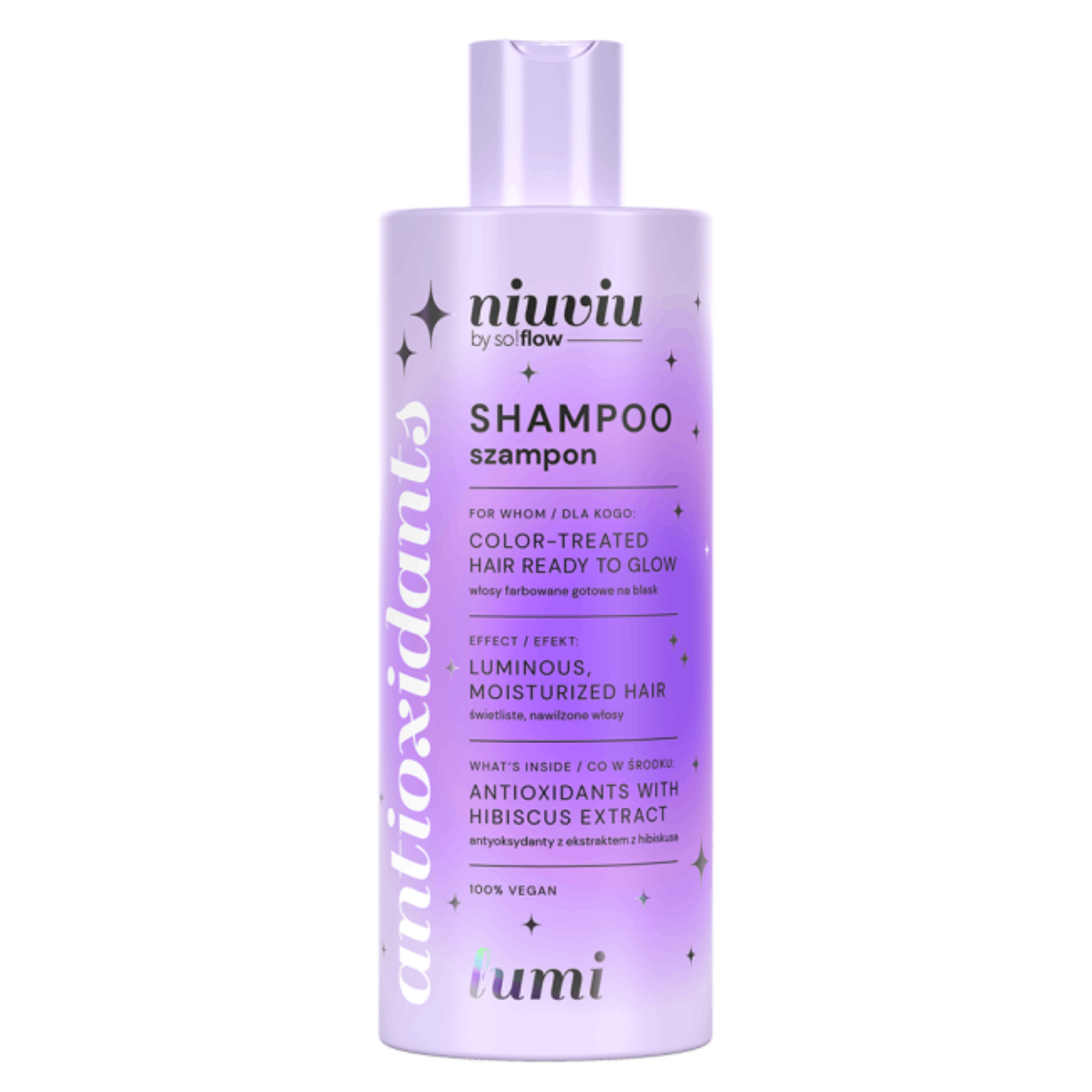 Niuviu Lumi Szampon do włosów farbowanych, 300 ml zdjęcie