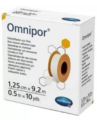 Hartmann Omnipor przylepiec hipoalergiczny 1,25 cm x 9,2 m 1 sztuka zdjęcie