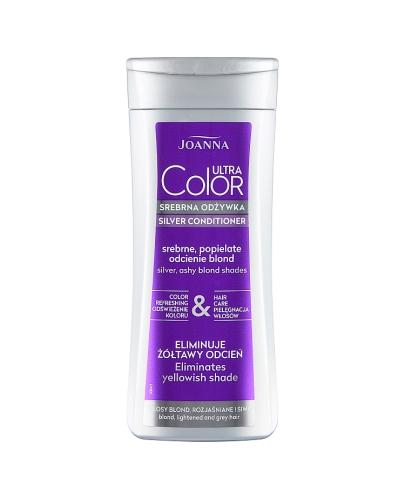 JOANNA Ultra Color Srebrna odżywka srebrne popielate odcienie blond, 200 g zdjęcie