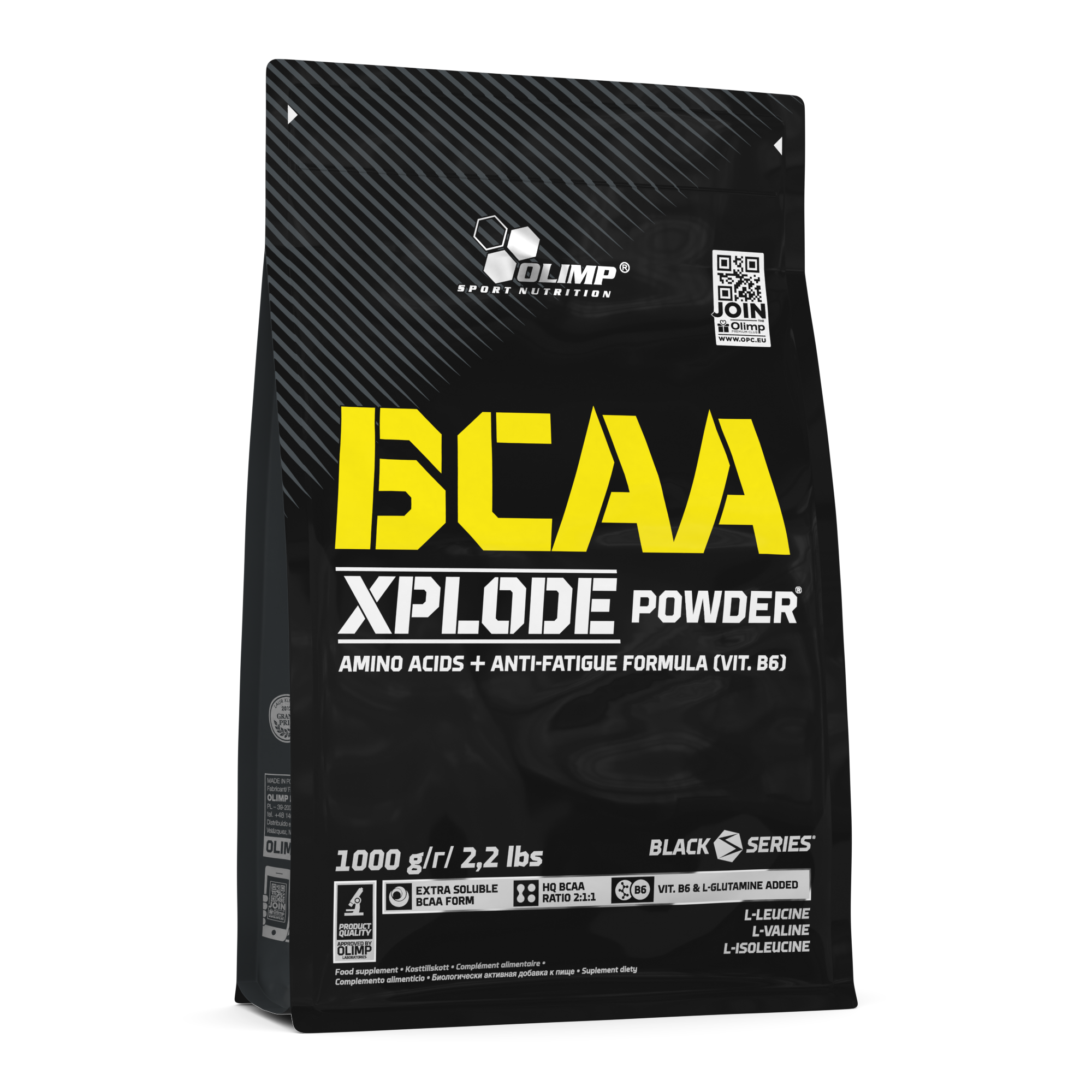 Olimp, BCAA Xplode powder cytrynowy 1000 g zdjęcie