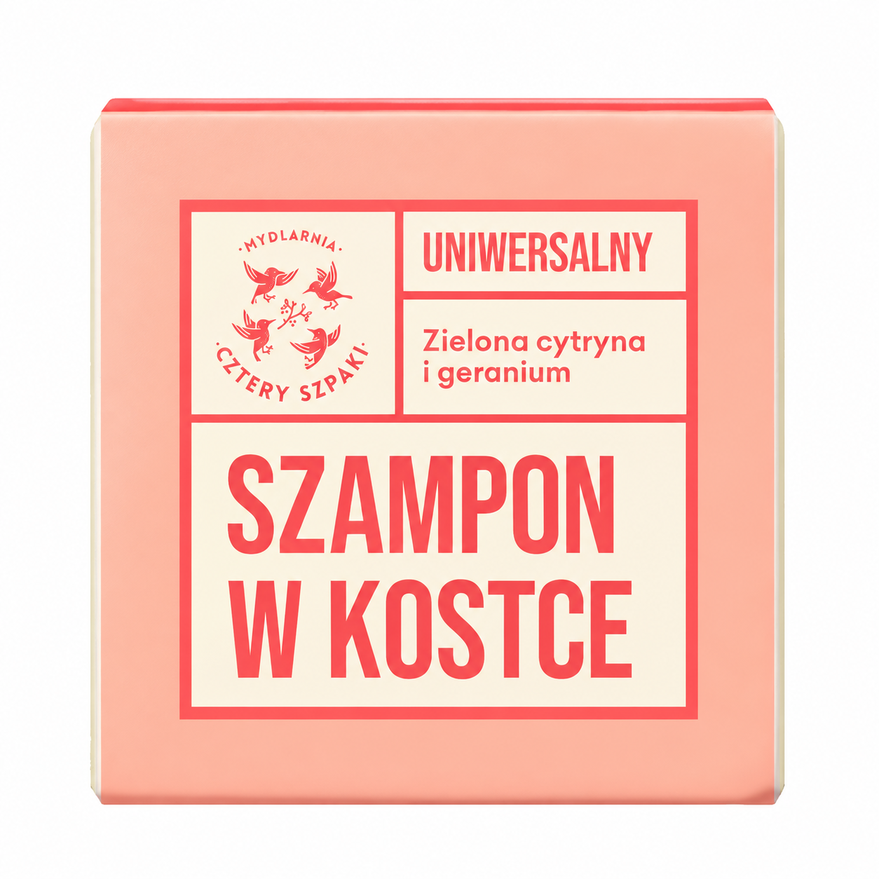 Mydlarnia Cztery Szpaki Uniwersalny szampon w kostce, 75 g  zdjęcie
