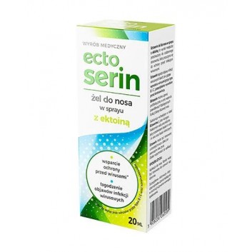 Panawit Ectoserin Żel do nosa w sprayu 20 ml