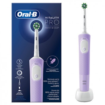 Oral-B Vitality Pro Purple Szczoteczka elektryczna, 1 sztuka