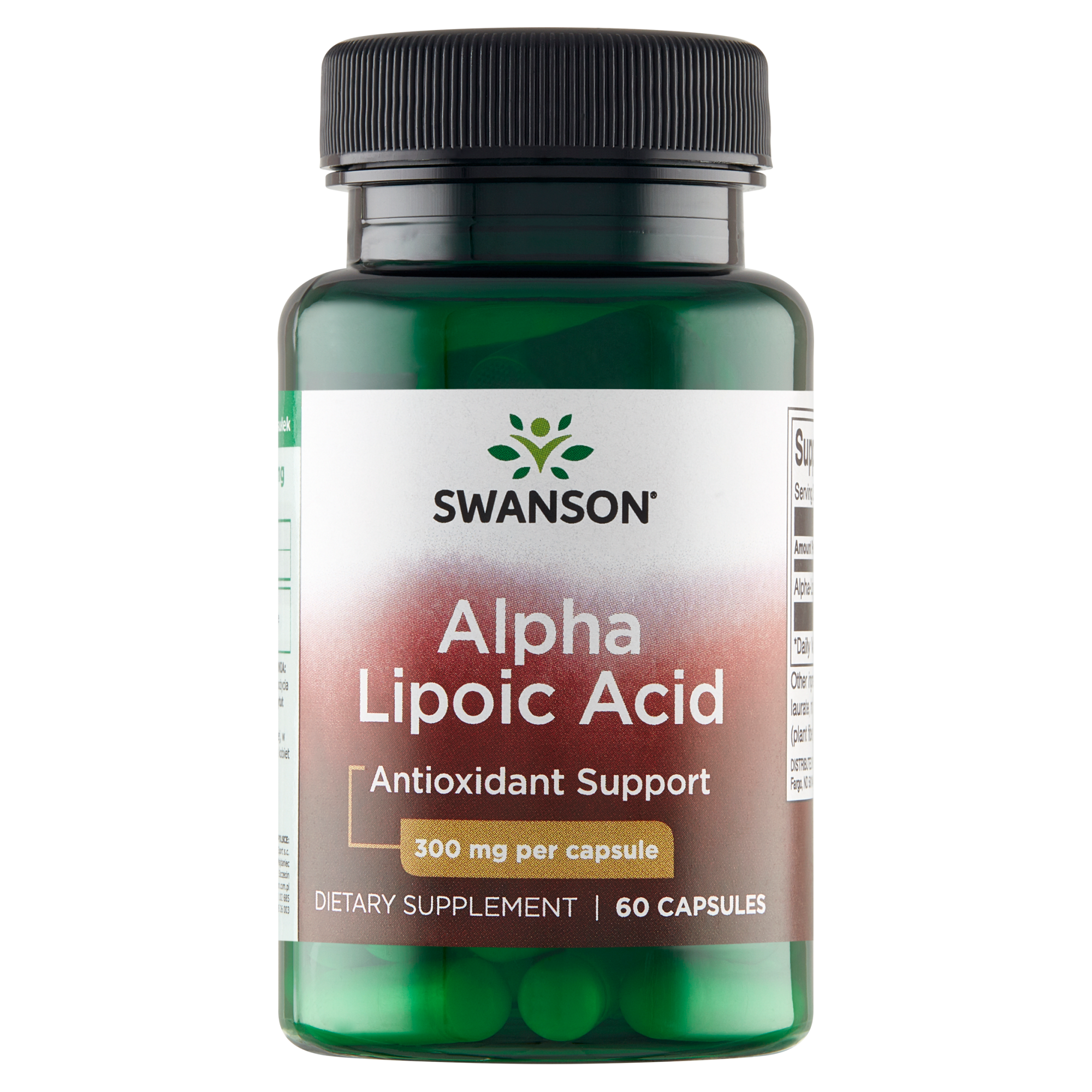 Swanson Alpha Lipoic Acid 300mg 60 kapsułek zdjęcie