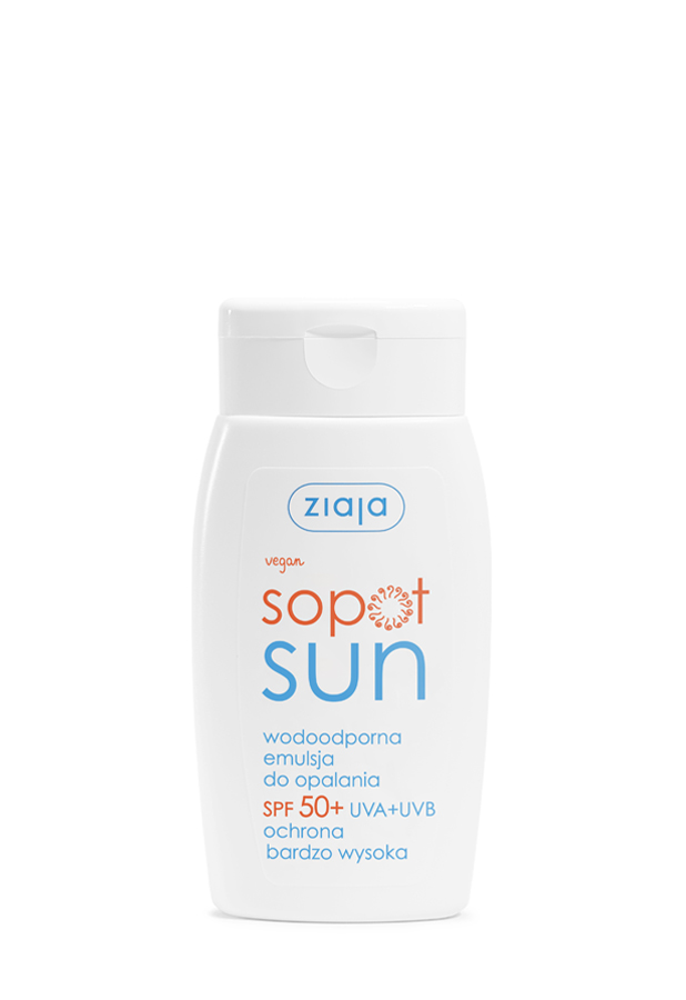 Ziaja Sopot Sun wodoodporna emulsja do opalania SPF50+ 125 ml zdjęcie