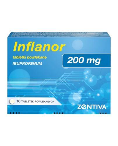 Inflanor 200 mg, 10 tabletek zdjęcie