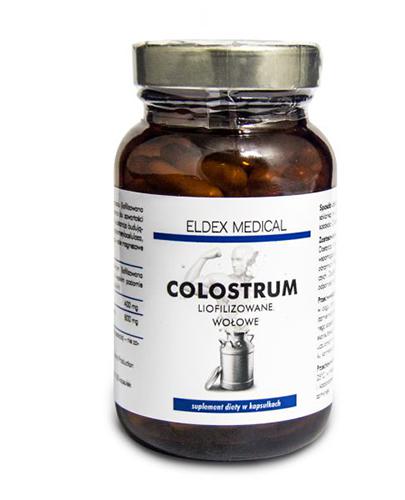 Colostrum liofilizowane wołowe 400 mg, 105 kaps. cena, opinie, dawkowanie zdjęcie