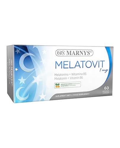Marnys Melatovit Melatonina 1 mg + Witamina B6, kapsułki, 60 sztuk zdjęcie