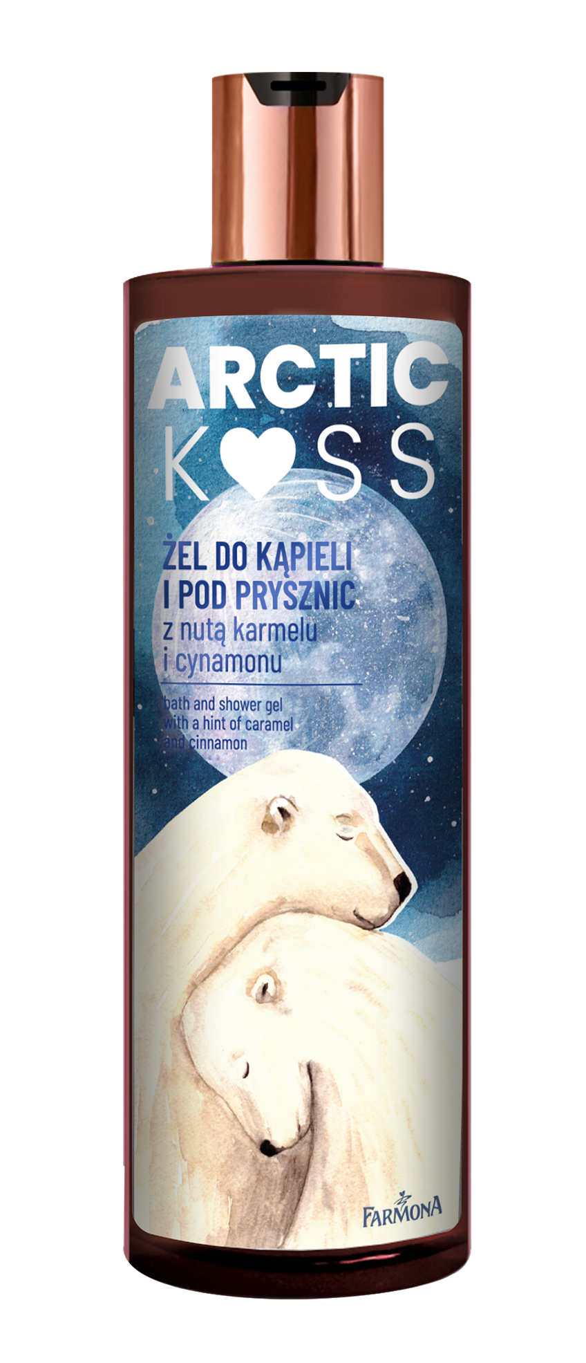 Arctic Kiss, żel do kąpieli i pod prysznic, 400 ml zdjęcie