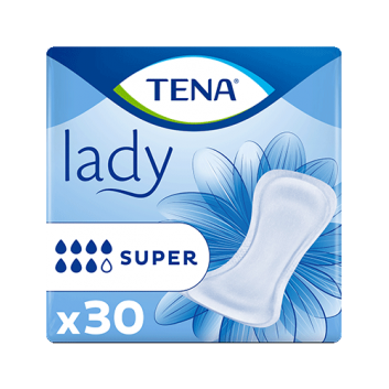 Tena Lady Super pieluchy anatomiczne 30 sztuk
