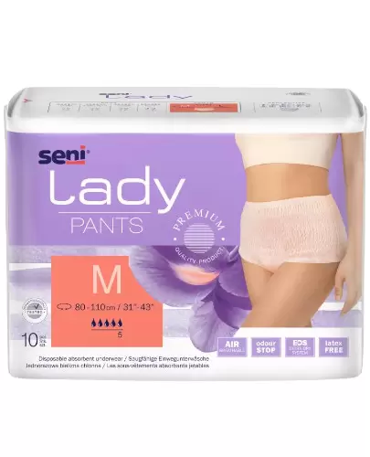 Seni Lady Pants majtki chłonne rozmiar M 10 sztuk zdjęcie