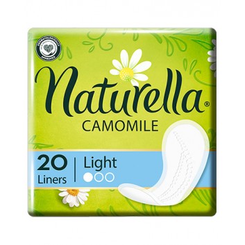 Naturella Camomile Light, Wkładki higieniczne, 20 sztuk