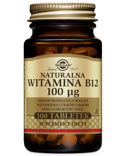 Solgar Witamina B12, tabletki, 100 sztuk zdjęcie