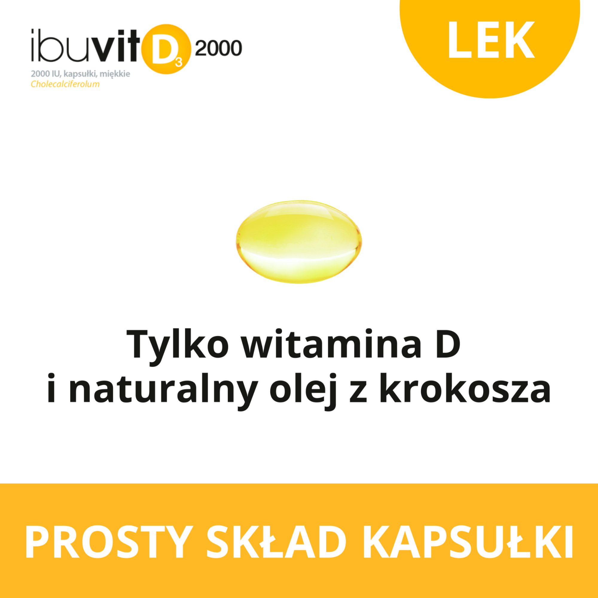 IbuVit D3 2000 30 kapsułek miękkich