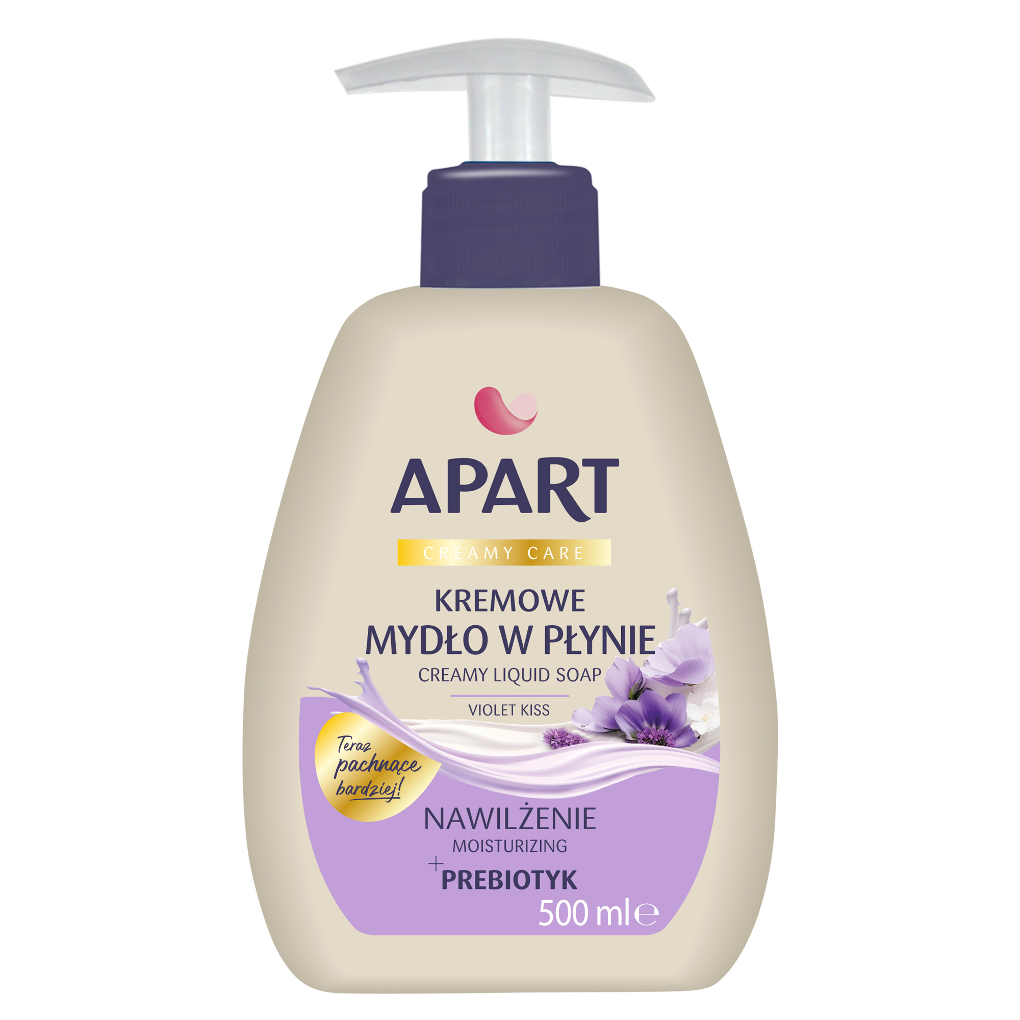 Apart Creamy Care Kremowe mydło w płynie fiołek, 500 ml zdjęcie