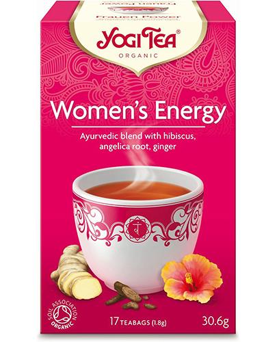 Yogi Tea Organic WOMEN'S ENERGY Dla kobiety: Energia BIO - 17 sasz. - cena, opinie, stosowanie zdjęcie