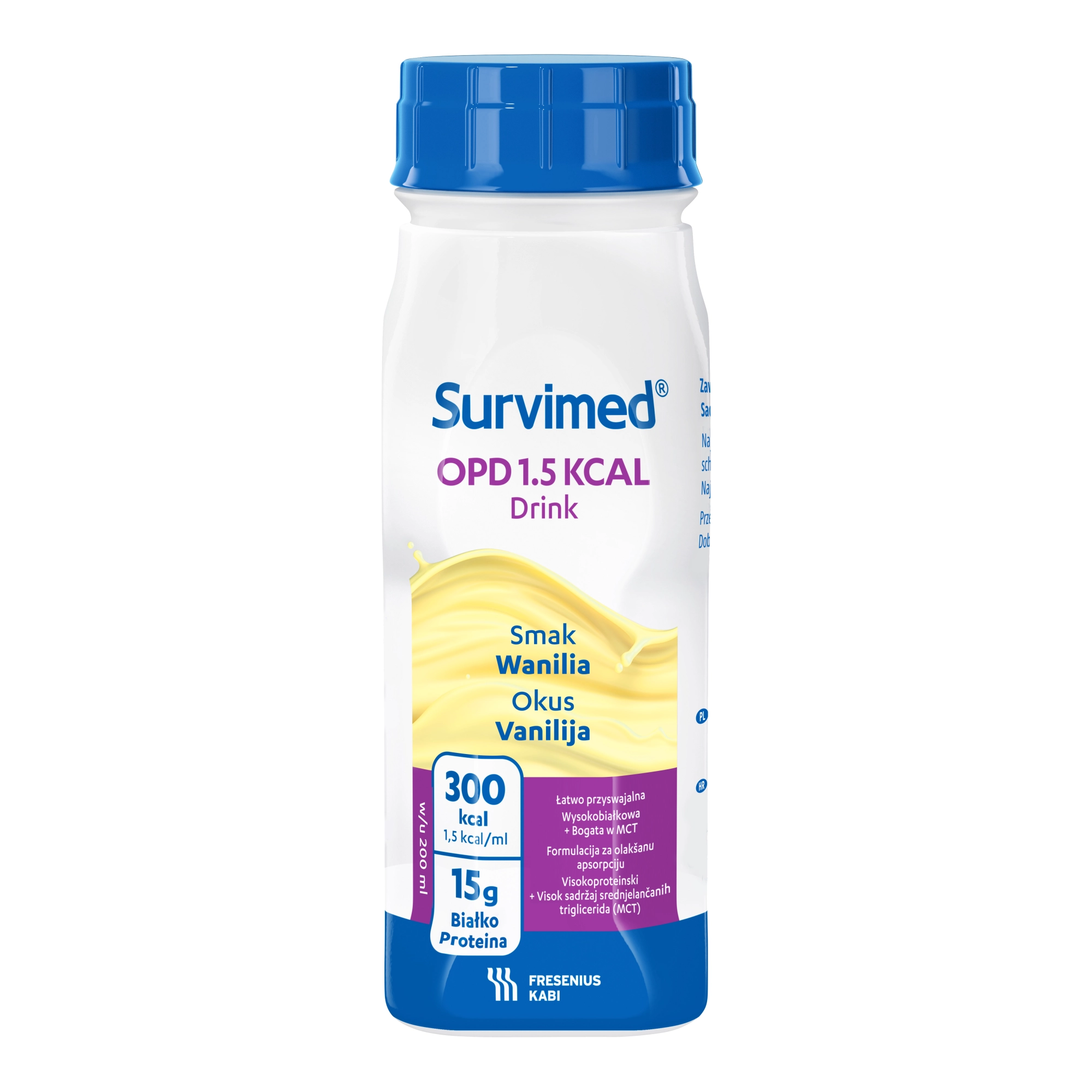Survimed OPD 1.5 KCAL Drink o smaku waniliowym, 4 x 200 ml zdjęcie