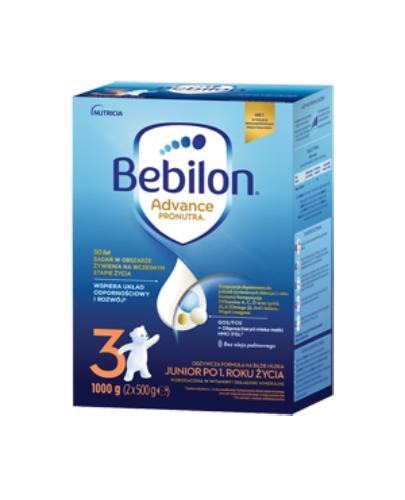 Bebilon Advance Pronutura 3 Junior - 1000g - formuła na bazie mleka po 1. roku życia zdjęcie