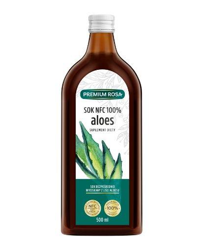 Premium Rosa Sok z Aloesu, 500 ml, cena, opinie, wskazania zdjęcie