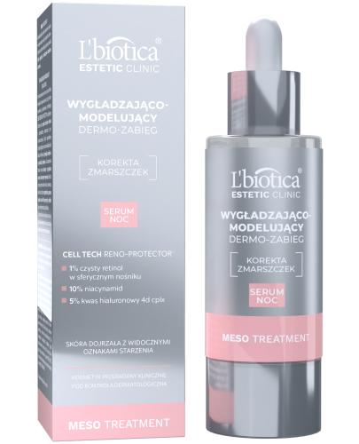 L'Biotica Estetic Clinic Meso Treatment Wygładzająco-Modelujący Dermo-Zabieg Serum noc, 30 ml zdjęcie