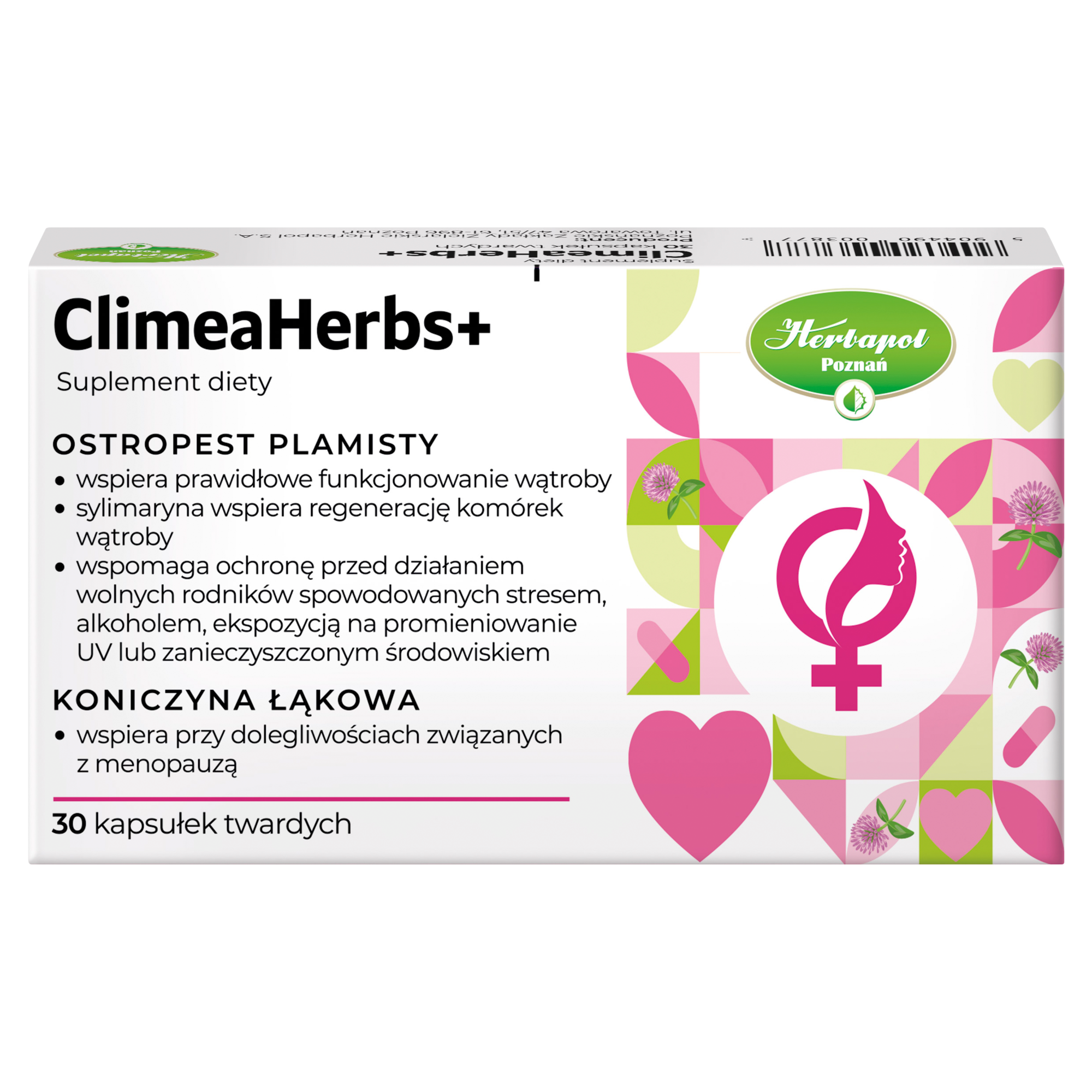 Herbapol, ClimeaHerbs+, kapsułki, 30 sztuk zdjęcie