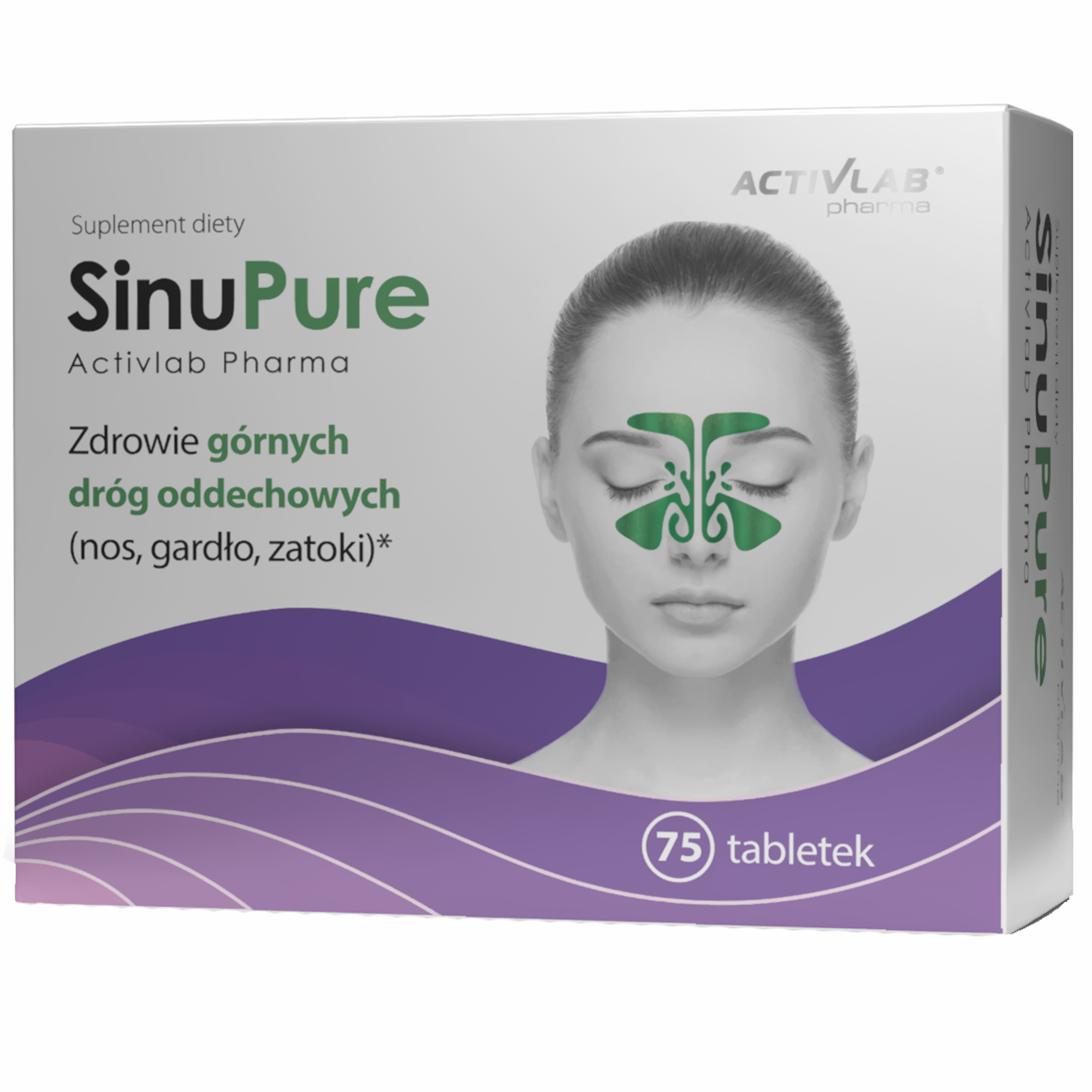ActivLab Pharma, SinuPure, tabletki, 75 sztuk zdjęcie