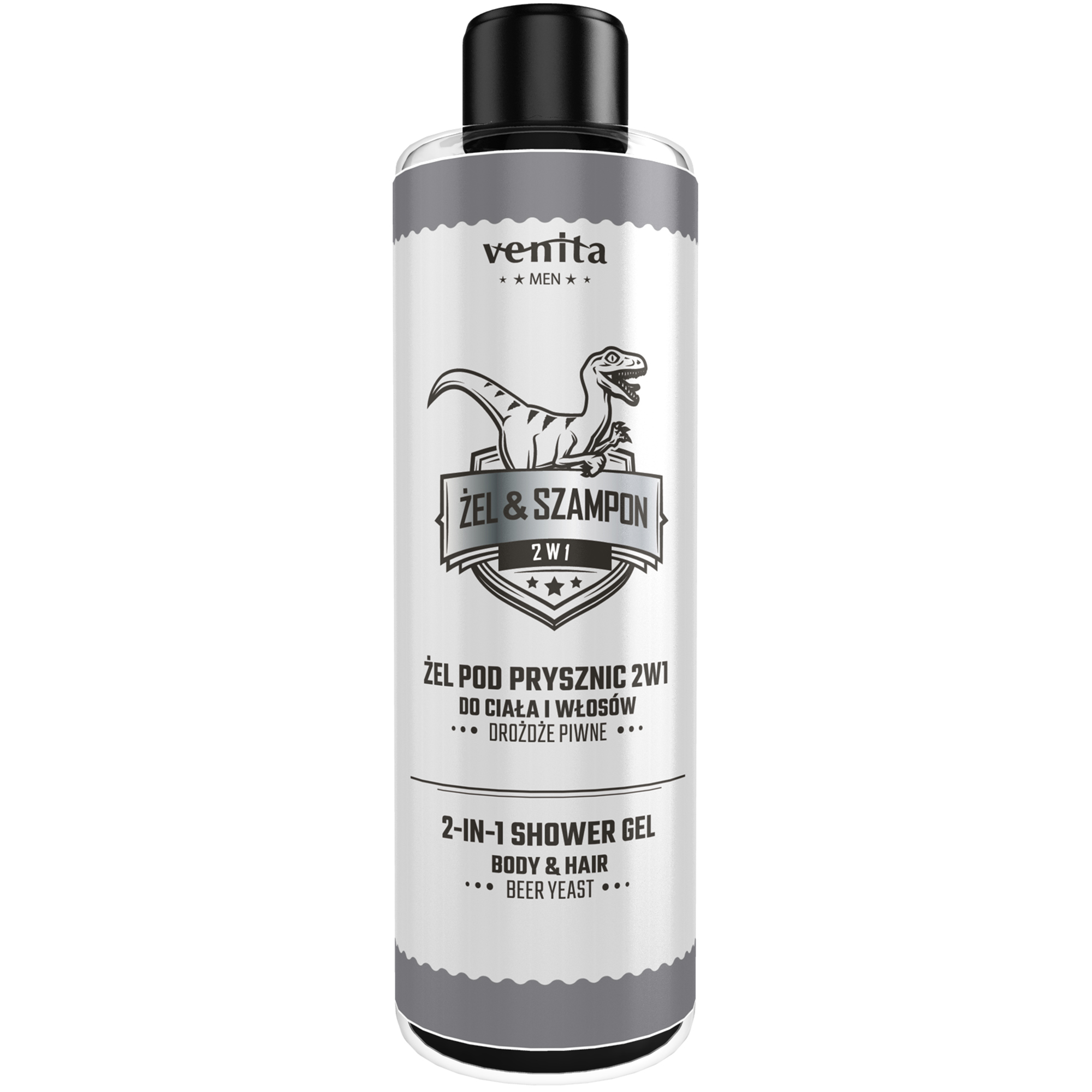 Venita Men żel i szampon 2w1 ciało+włosy, 300 ml