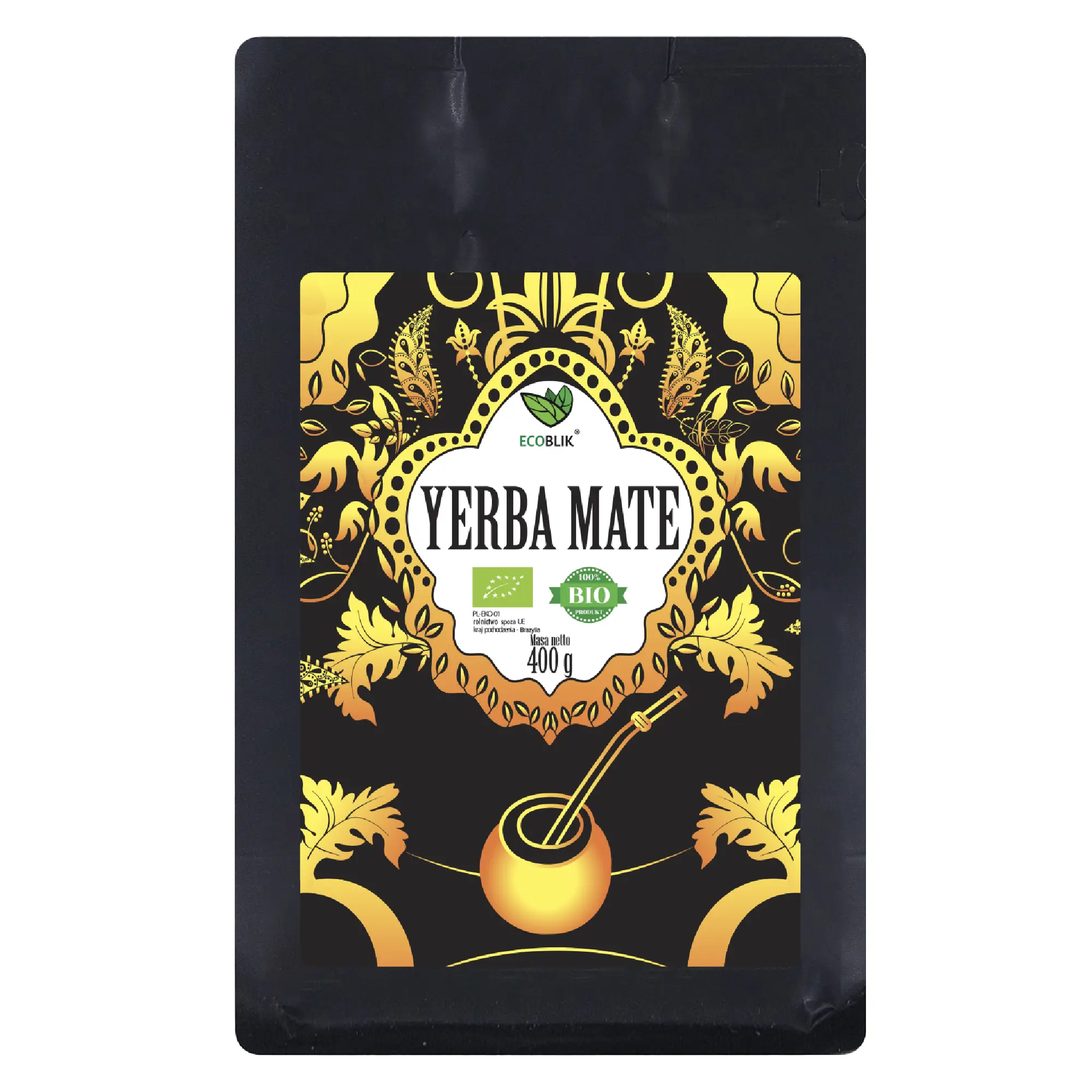 Ecoblik, Herbata Yerba Mate Eko, 400 g zdjęcie