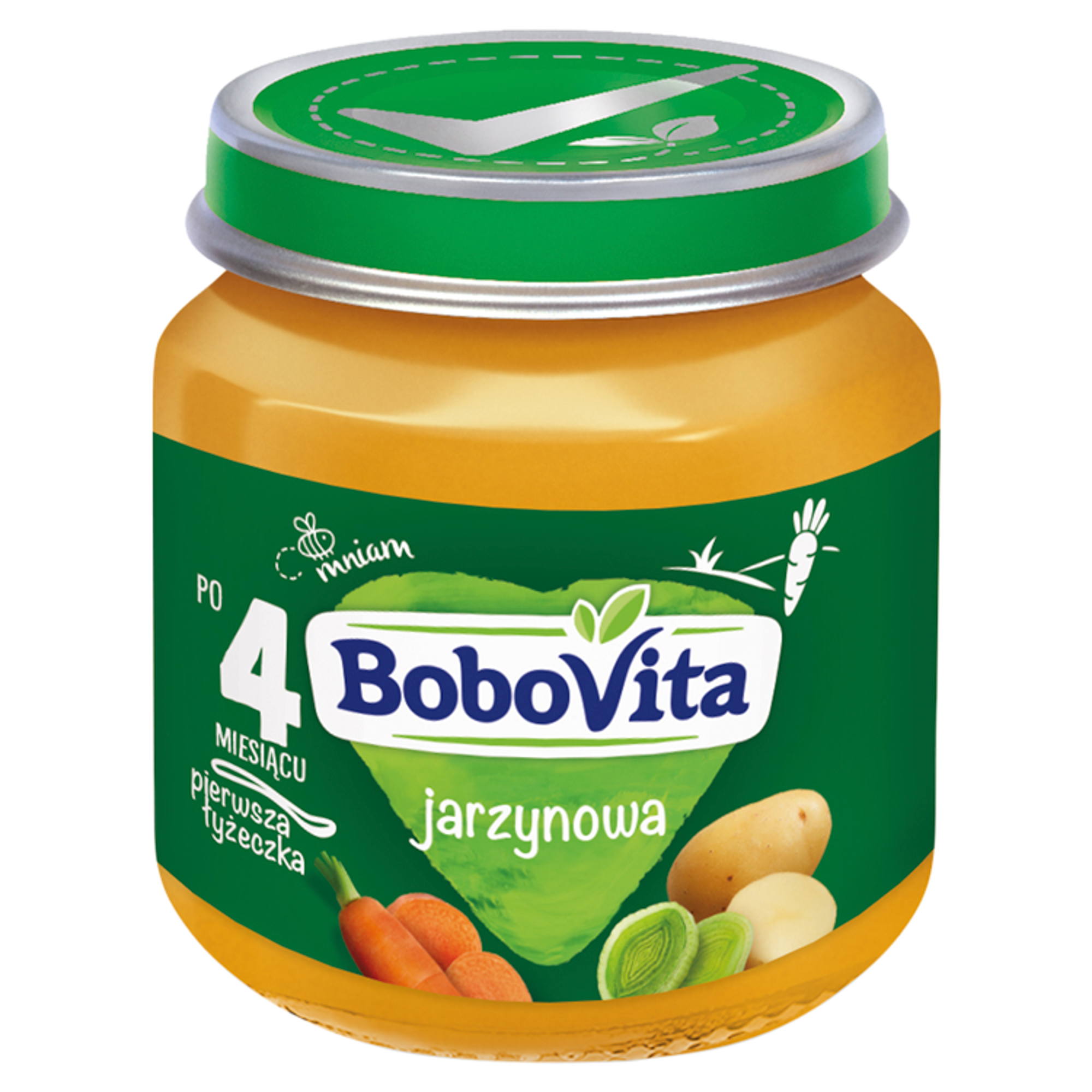 BOBOVITA Jarzynowa po 4 m-cu - 125 g - cena, opinie, właściwości zdjęcie