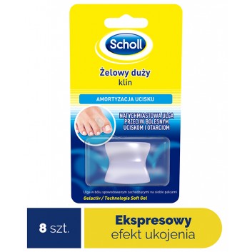 Scholl GelActiv klin międzypalcowy duży 1 sztuka