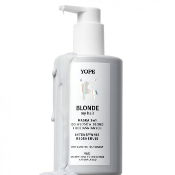 Yope Blonde maska 2w1 do włosów blond i rozjaśnianych 300 ml