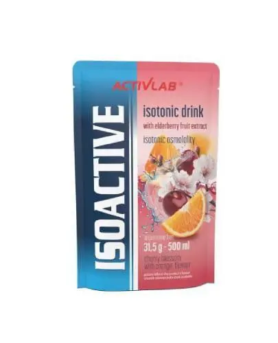 Activlab Isoactive Napój izotoniczny Kwiat wiśni z pomarańczą, 31,5 g zdjęcie