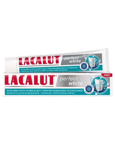 Lacalut Perfect White Pasta do zębów, 75 ml zdjęcie