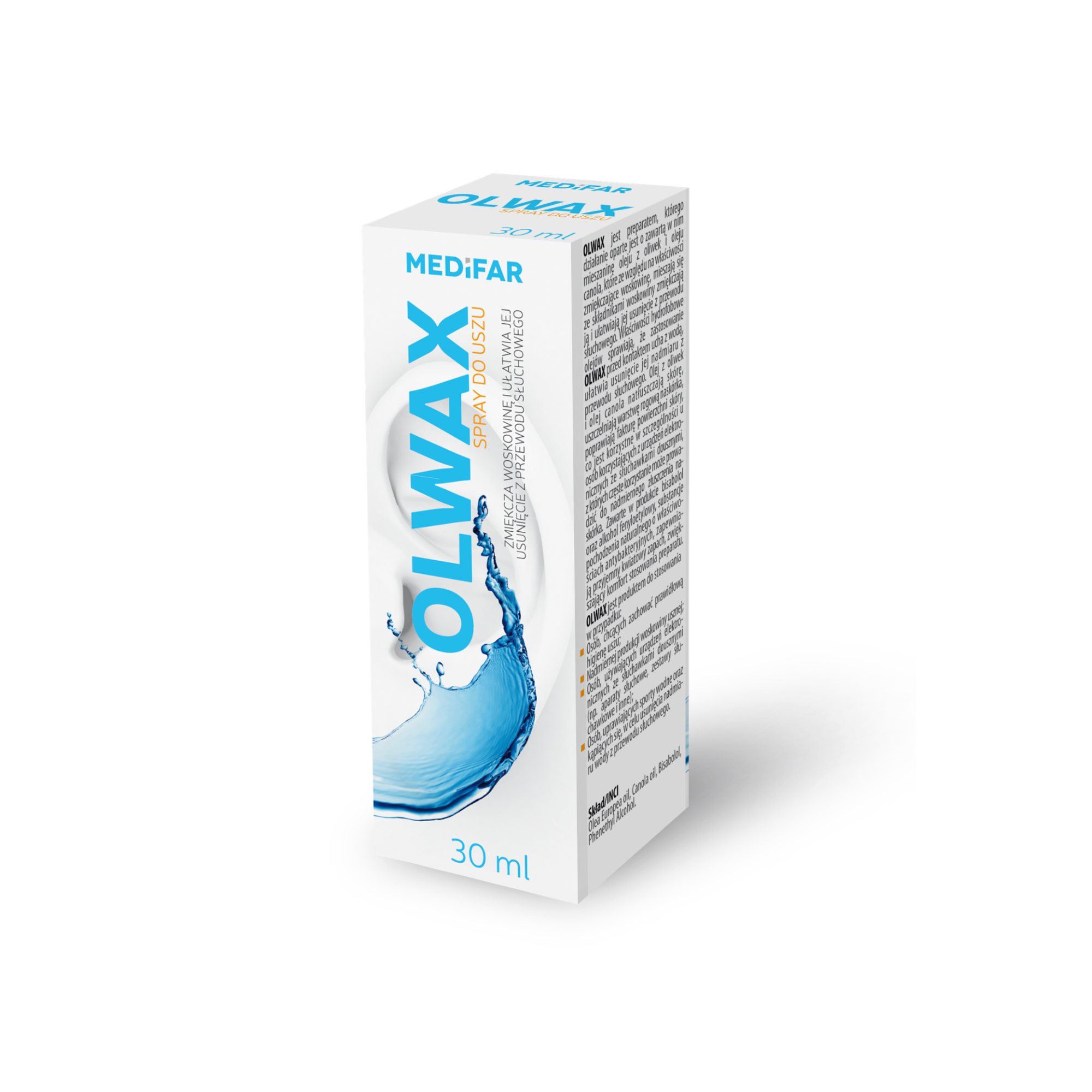 MediFar Olwax spray, 30 ml zdjęcie