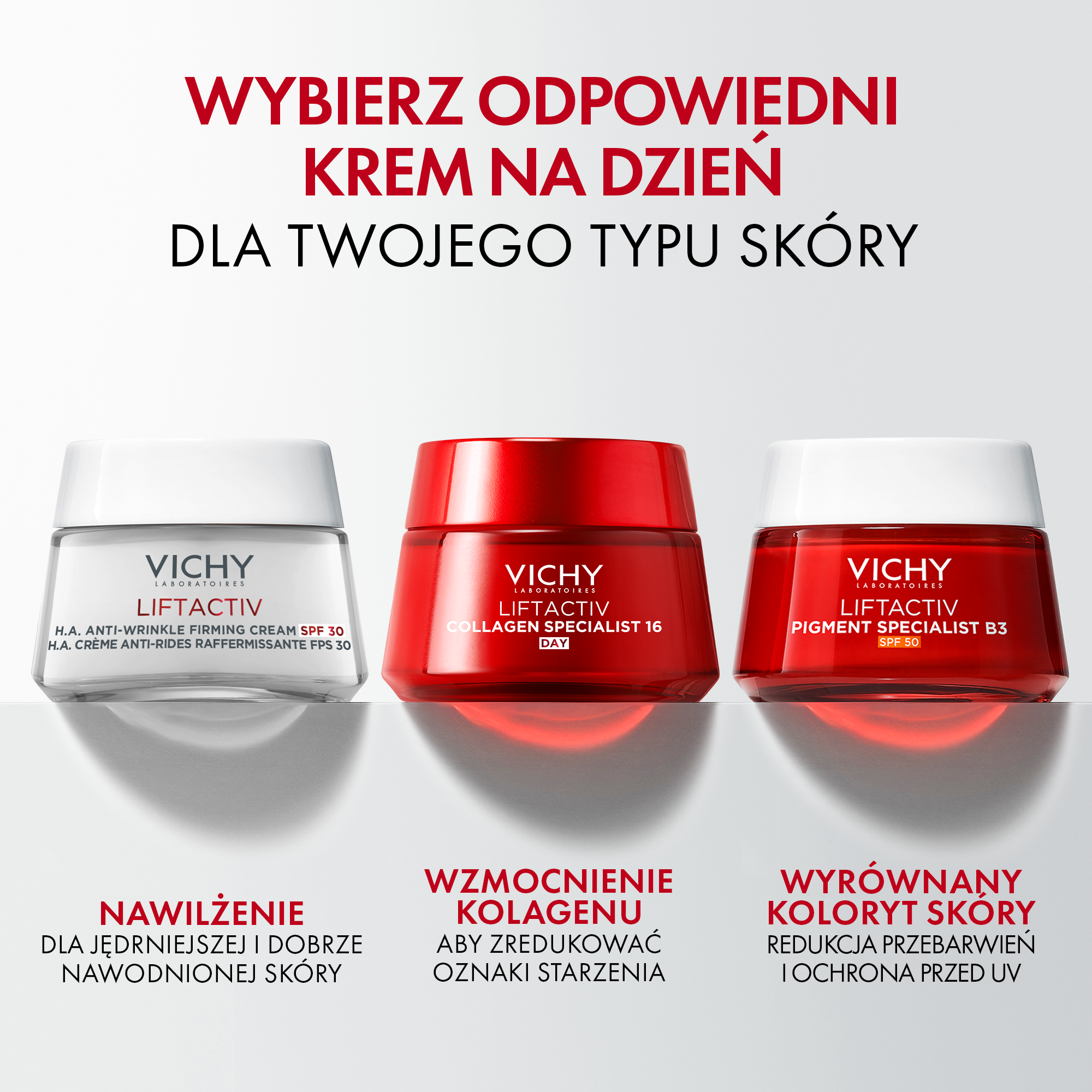Vichy Liftactiv Collagen Specialist 16, krem przeciwzmarszczkowy na dzień, 50 ml