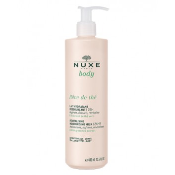 Nuxe Body Reve de The rewitalizujące mleczko nawilżające 24h 400 ml